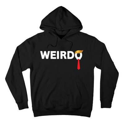 Weirdo Donald Trump Weird Old Man Funny Antitrump Costume Hoodie