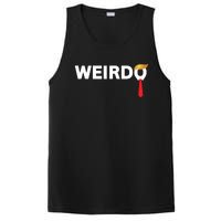 Weirdo Donald Trump Weird Old Man Funny Antitrump Costume PosiCharge Competitor Tank