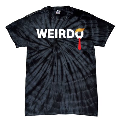 Weirdo Donald Trump Weird Old Man Funny Antitrump Costume Tie-Dye T-Shirt