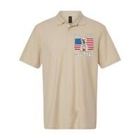 Westie Dad Usa American Flag Dog Lover Owner Westie Funny Softstyle Adult Sport Polo