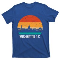 Washington D.C. USA Retro Vintage Sunset Skyline T-Shirt