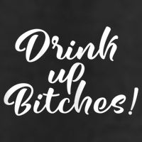 Womens Drink Up Bitches Girls Trip Golf Towel