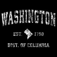 Washington Dc Vintage Athletic Sports Design Backpack