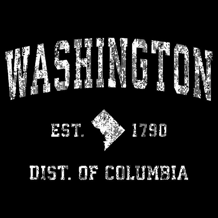Washington Dc Vintage Athletic Sports Design Backpack