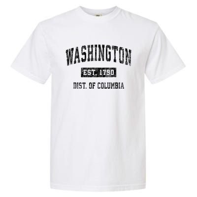 Washington Dc Vintage Sports Garment-Dyed Heavyweight T-Shirt