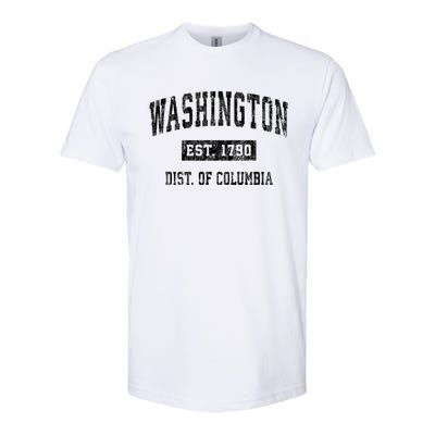 Washington Dc Vintage Sports Softstyle CVC T-Shirt