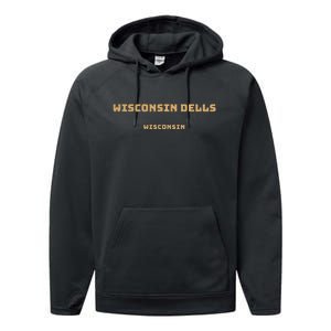 Wisconsin Dells Wisconsin Performance Fleece Hoodie