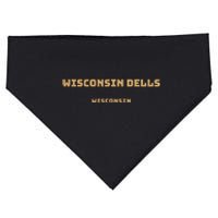 Wisconsin Dells Wisconsin USA-Made Doggie Bandana