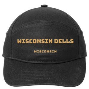 Wisconsin Dells Wisconsin 7-Panel Snapback Hat