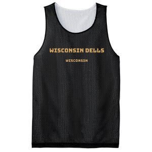 Wisconsin Dells Wisconsin Mesh Reversible Basketball Jersey Tank