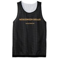 Wisconsin Dells Wisconsin Mesh Reversible Basketball Jersey Tank