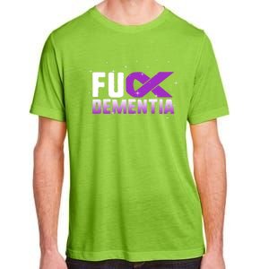 WFuck Detia Warrior Support Alzheimer's Awareness Ribbon Great Gift Adult ChromaSoft Performance T-Shirt