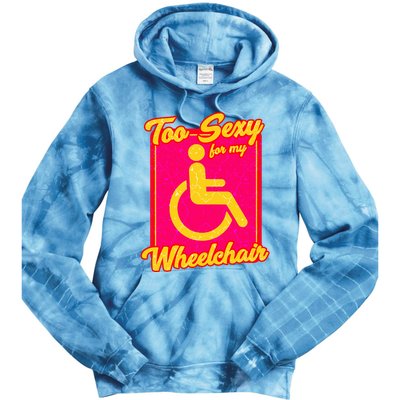 Wheelchair Disability Tie Dye Hoodie