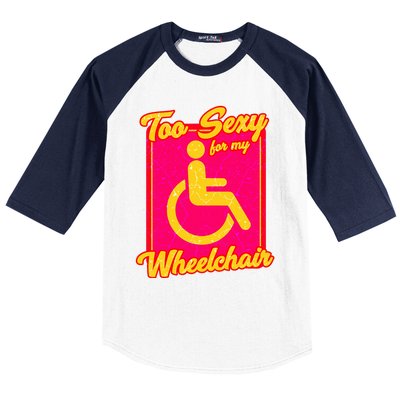 Wheelchair Disability Baseball Sleeve Shirt