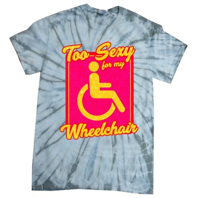 Wheelchair Disability Tie-Dye T-Shirt