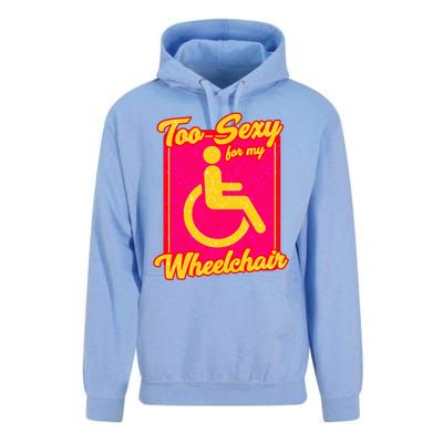 Wheelchair Disability Unisex Surf Hoodie