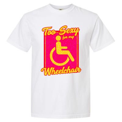 Wheelchair Disability Garment-Dyed Heavyweight T-Shirt