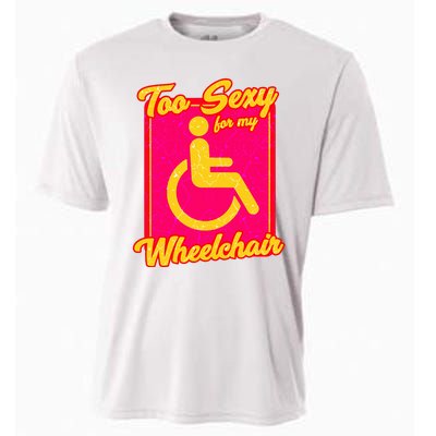 Wheelchair Disability Cooling Performance Crew T-Shirt