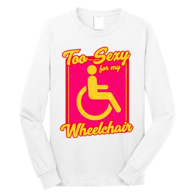 Wheelchair Disability Long Sleeve Shirt