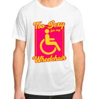 Wheelchair Disability Adult ChromaSoft Performance T-Shirt