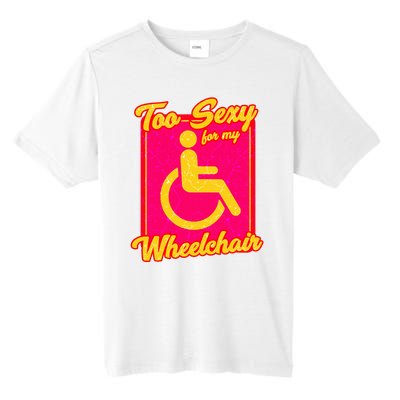 Wheelchair Disability Tall Fusion ChromaSoft Performance T-Shirt