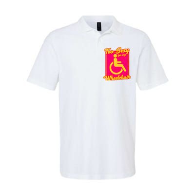 Wheelchair Disability Softstyle Adult Sport Polo