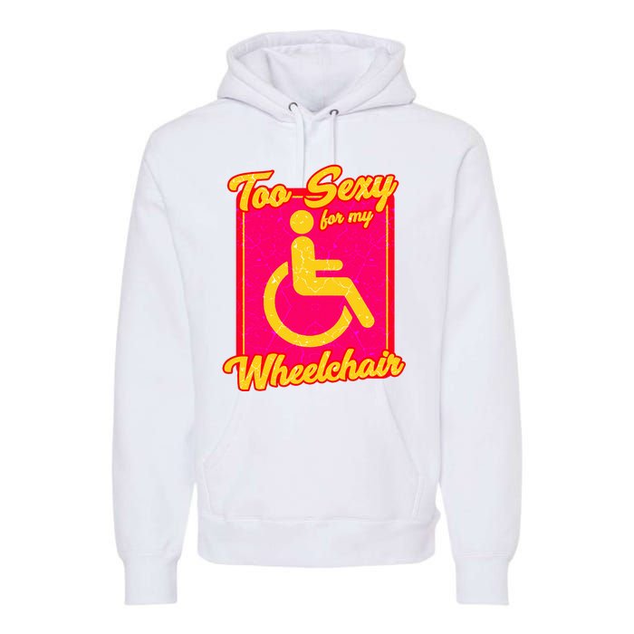 Wheelchair Disability Premium Hoodie