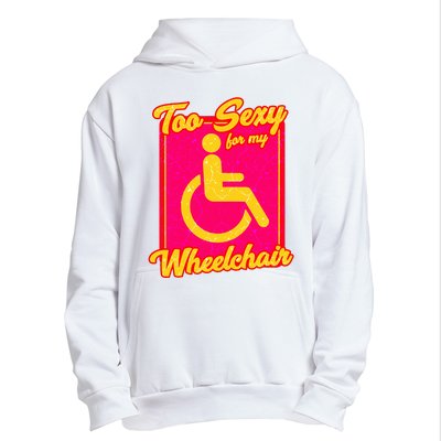 Wheelchair Disability Urban Pullover Hoodie