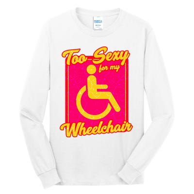 Wheelchair Disability Tall Long Sleeve T-Shirt