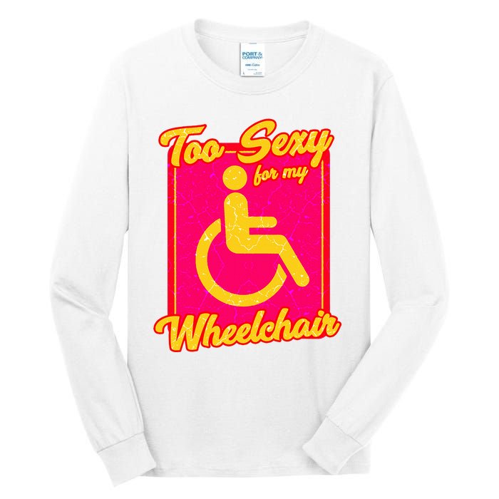 Wheelchair Disability Tall Long Sleeve T-Shirt