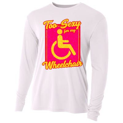 Wheelchair Disability Cooling Performance Long Sleeve Crew