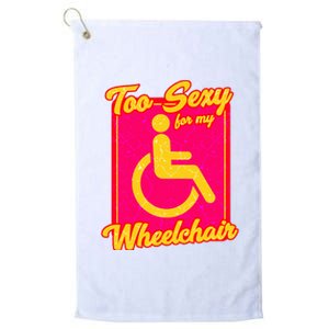 Wheelchair Disability Platinum Collection Golf Towel