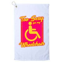 Wheelchair Disability Platinum Collection Golf Towel