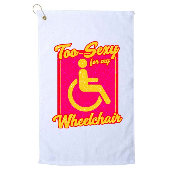 Wheelchair Disability Platinum Collection Golf Towel