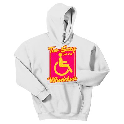 Wheelchair Disability Kids Hoodie