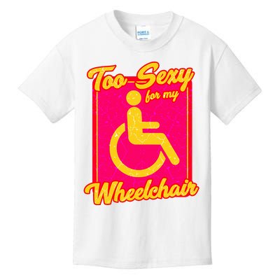 Wheelchair Disability Kids T-Shirt