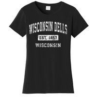 Wisconsin Dells Wisconsin Wi Vintage Established Sports Women's T-Shirt