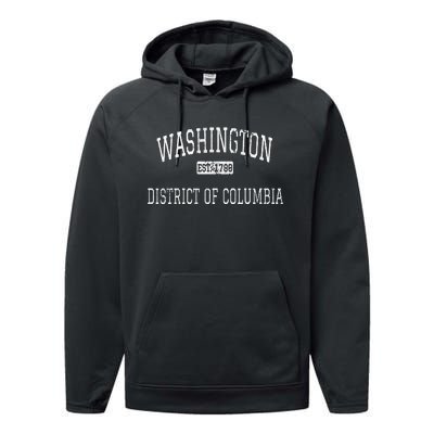 Washington Dc Performance Fleece Hoodie