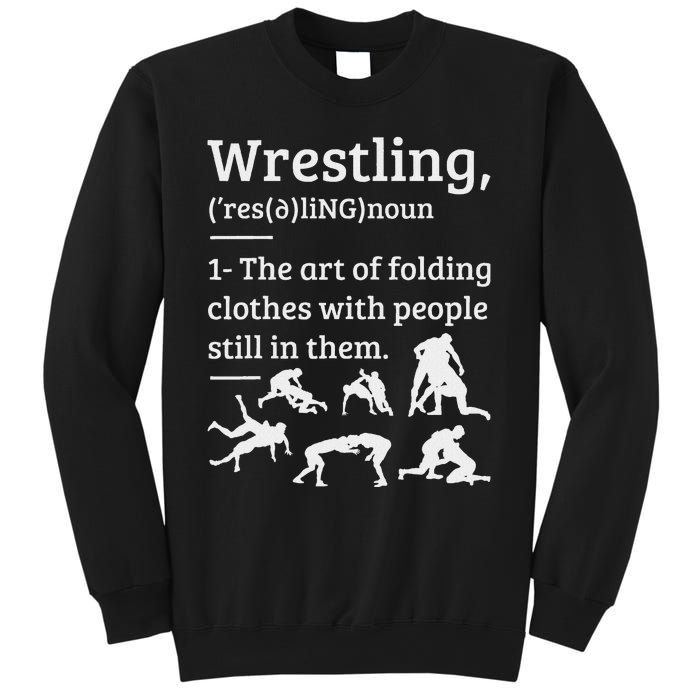 Wrestling Definition Wrestler Sweatshirt