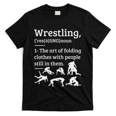 Wrestling Definition Wrestler T-Shirt
