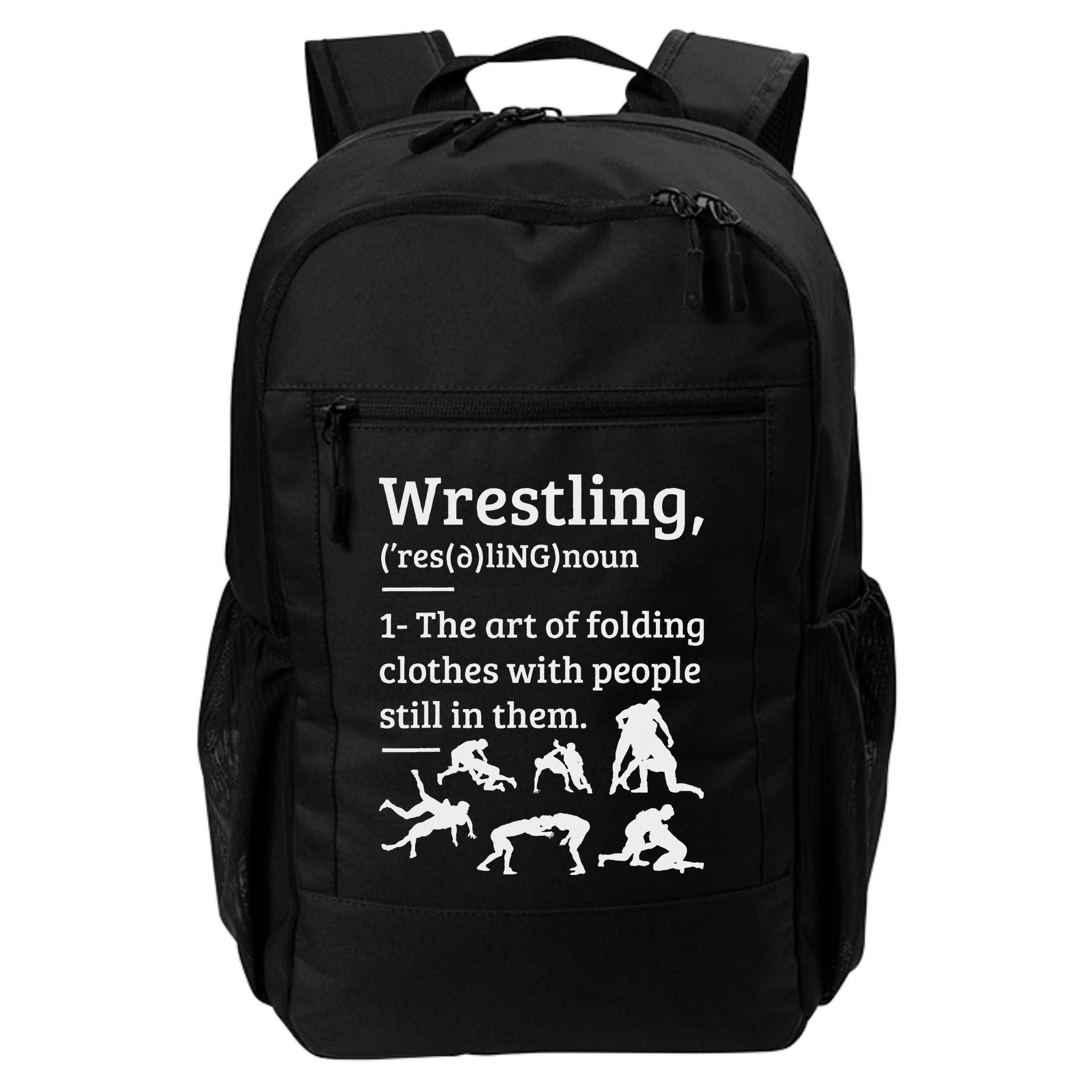 Wrestling Definition Wrestler Backpack