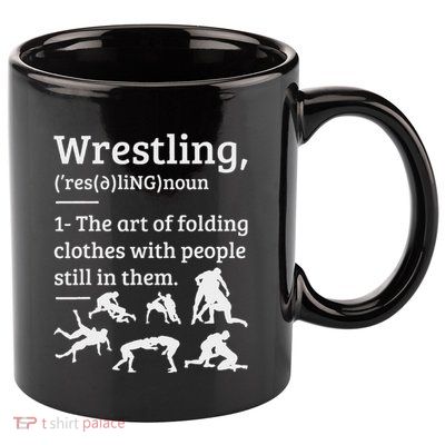 Wrestling Definition Wrestler 11oz C Handle Ceramic Mug