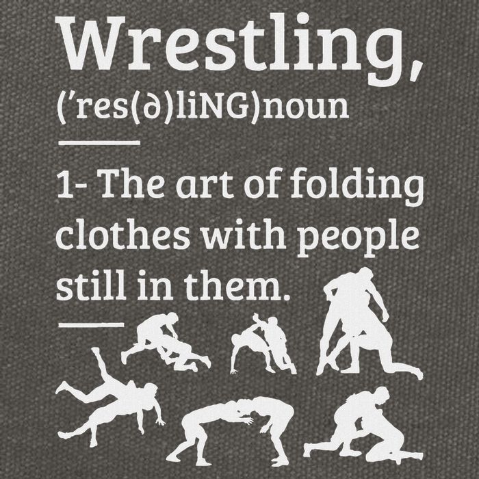 Wrestling Definition Wrestler Cotton Canvas Backpack