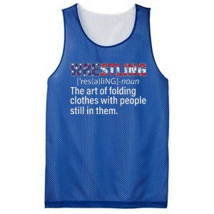 Wrestling Definition Mesh Reversible Basketball Jersey Tank