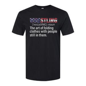 Wrestling Definition Softstyle CVC T-Shirt