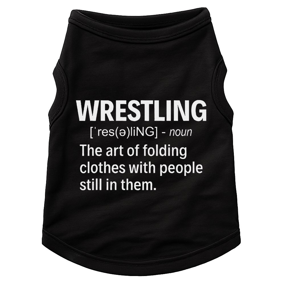 Wrestling Definition Doggie Tank