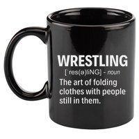 Wrestling Definition 11oz C Handle Ceramic Mug