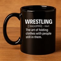 Wrestling Definition 11oz C Handle Ceramic Mug