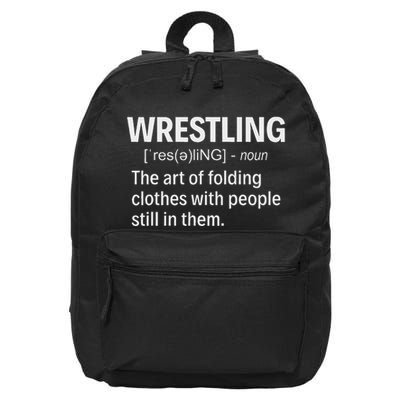 Wrestling Definition 16 in Basic Backpack
