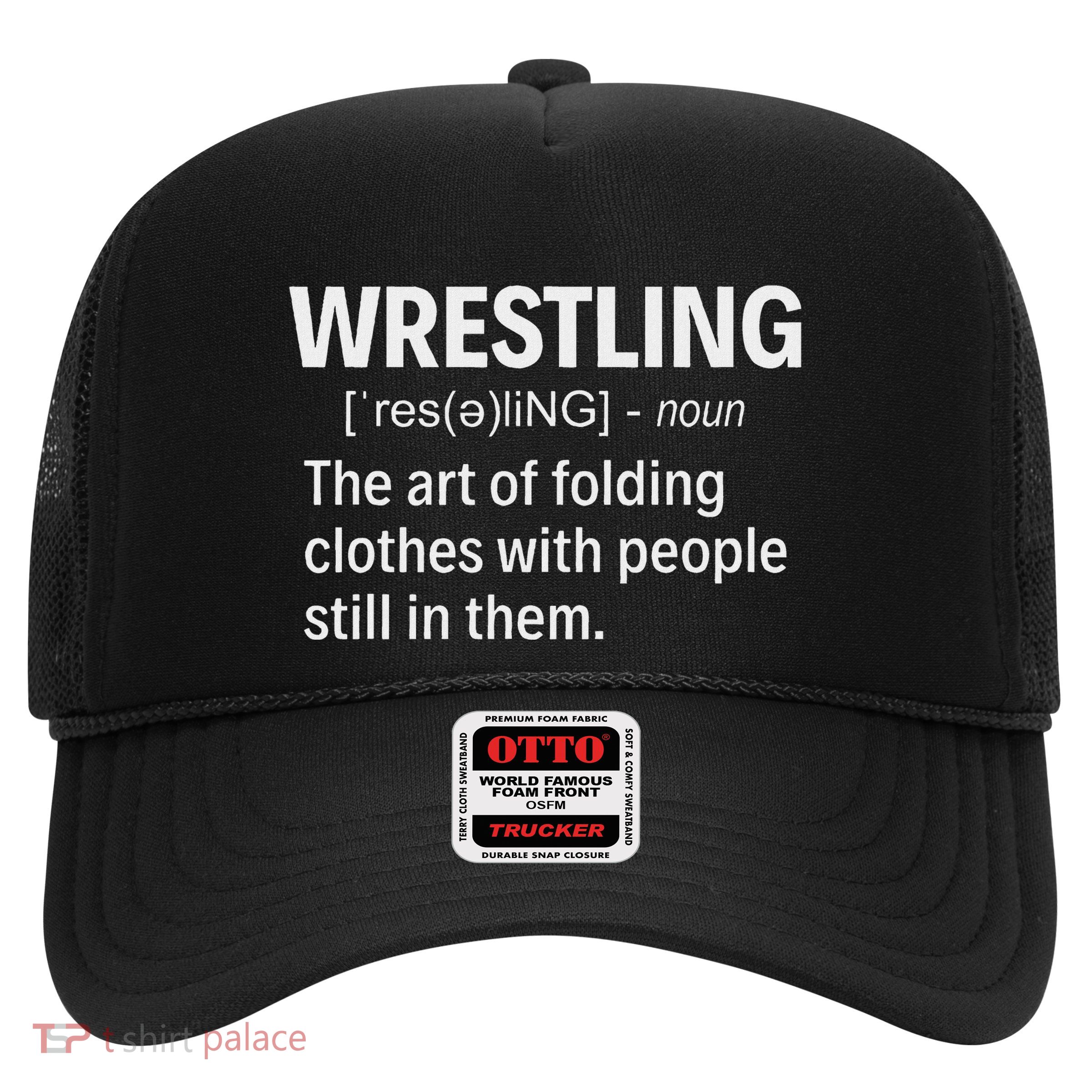 Wrestling Definition Trucker Hat